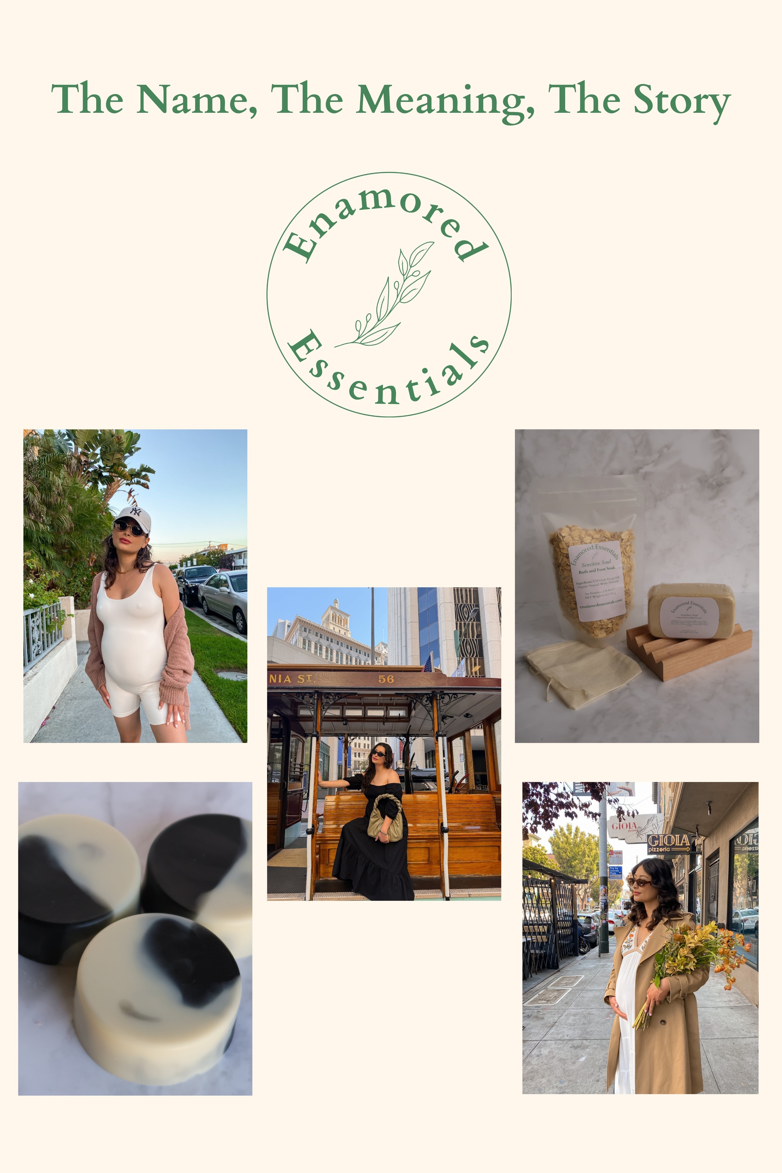 How I Named My Bath & Body Care Brand: Enamored Essentials
