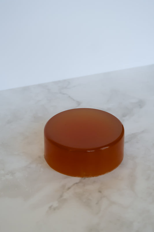 Golden Hour | Honey Soap Bar with White Turmeric, Organic Lavender, and Cold Pressed Lemon Essential Oils