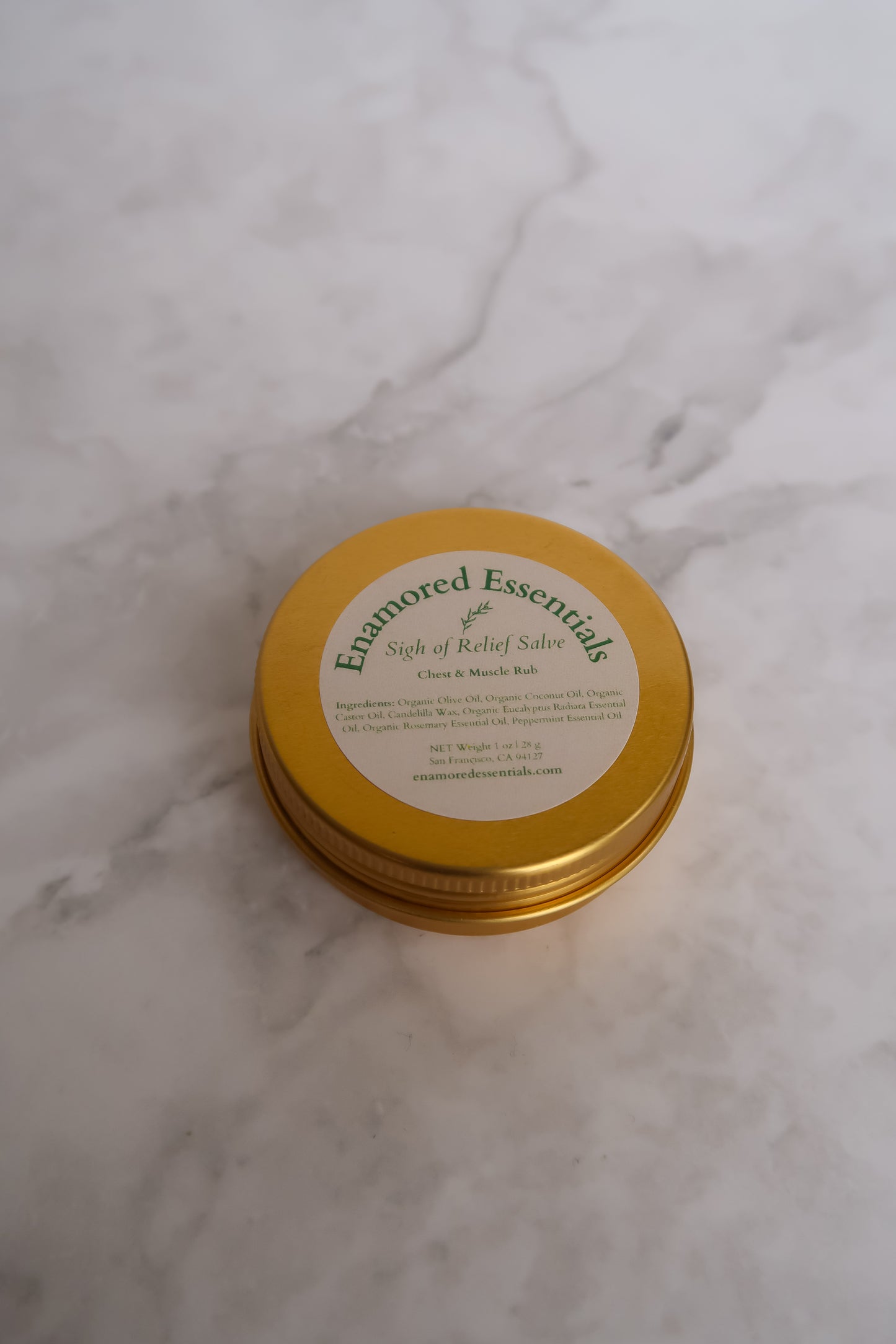 Sigh of Relief Salve | Chest & Muscle Rub 1 oz