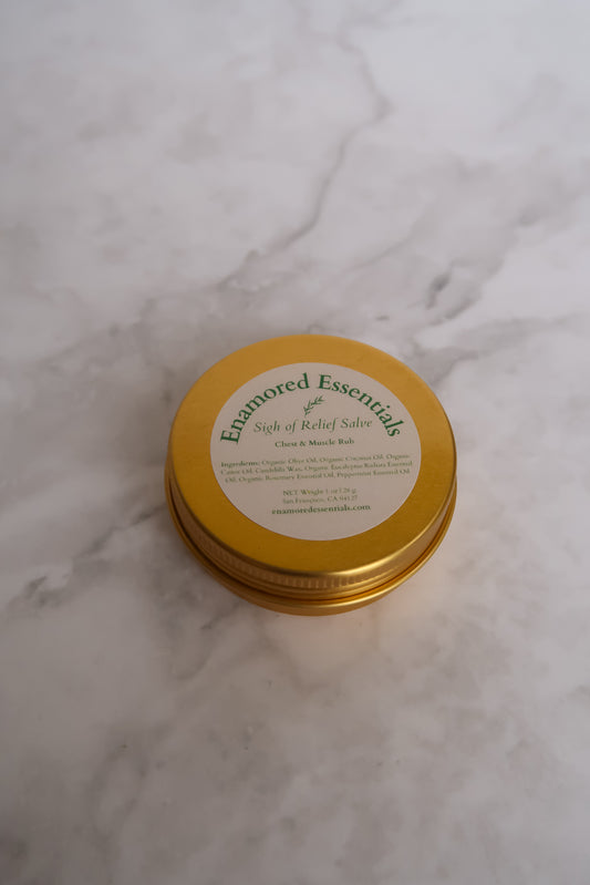 Sigh of Relief Salve | Chest & Muscle Rub 1 oz